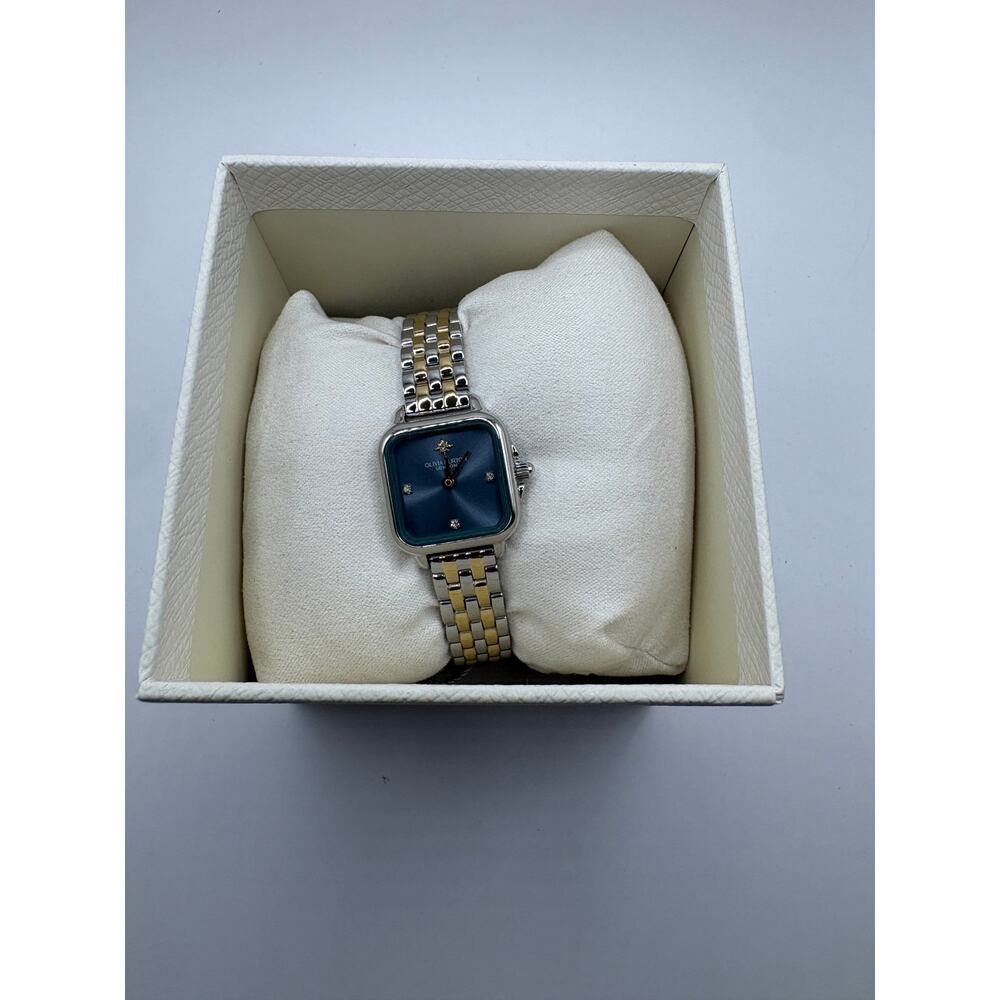 Olivia Burton Women's Grosvenor Mini Two-Tone Bracelet Watch, 20mm - Picture 12 of 13